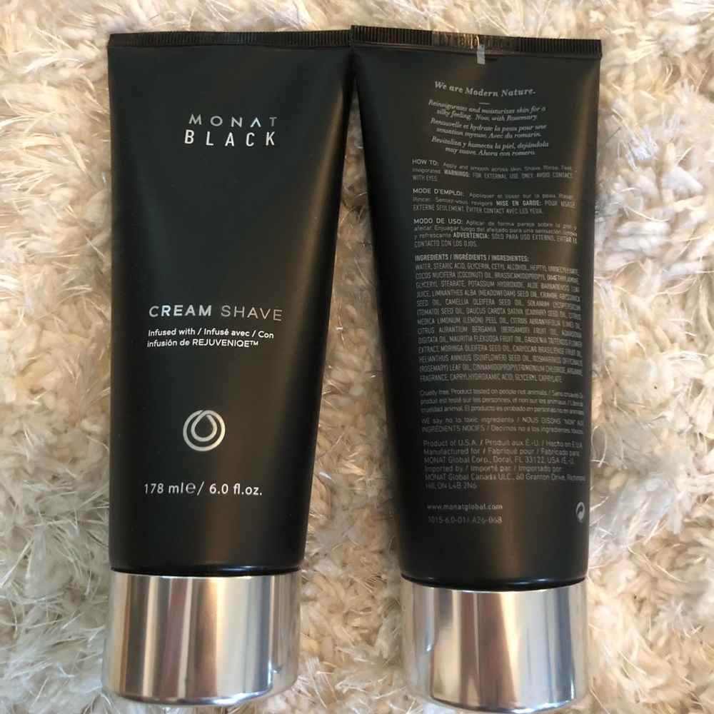 Monat Black Grooming - Cream Shave